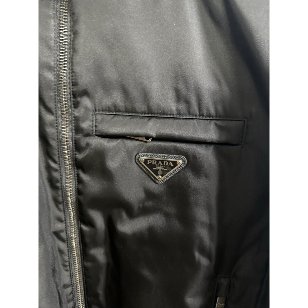 ADIDAS for PRADA RE-NYLON TRACK FULL ZIP JACKET BLACK MEN'S SIZE XS 42 New - Picture 3 of 10